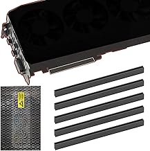 PCIE X16 Protection PCI Express X16 Connector Covers Caps Graphics Card Protector Dustproof Cap with Antistatic Bag, Stickers for Transporting Graphics Cards (Pack of 5)