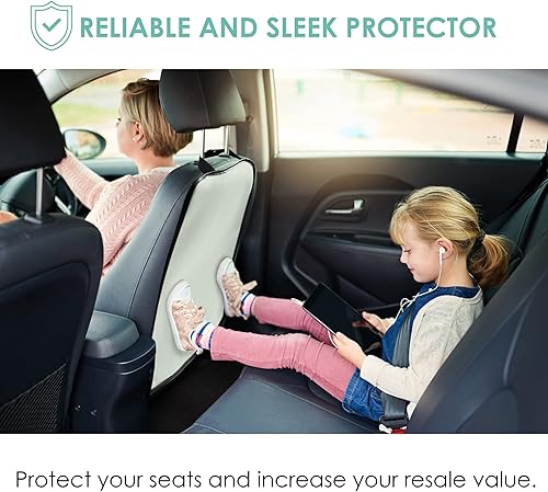 Miniatura 82 de FH Group Neosupreme - Cojines de asiento para automóvil, ajuste universal, cojín para asiento trasero de automóvil con respaldo de silicona Gris