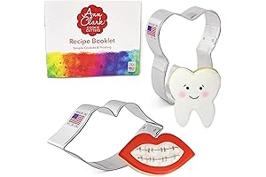 Sweet Smile & Tooth Cookie Cutters by Ann Clark