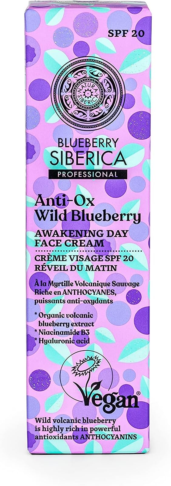 Anti-OX Wild Blueberry. Awakening day face cream