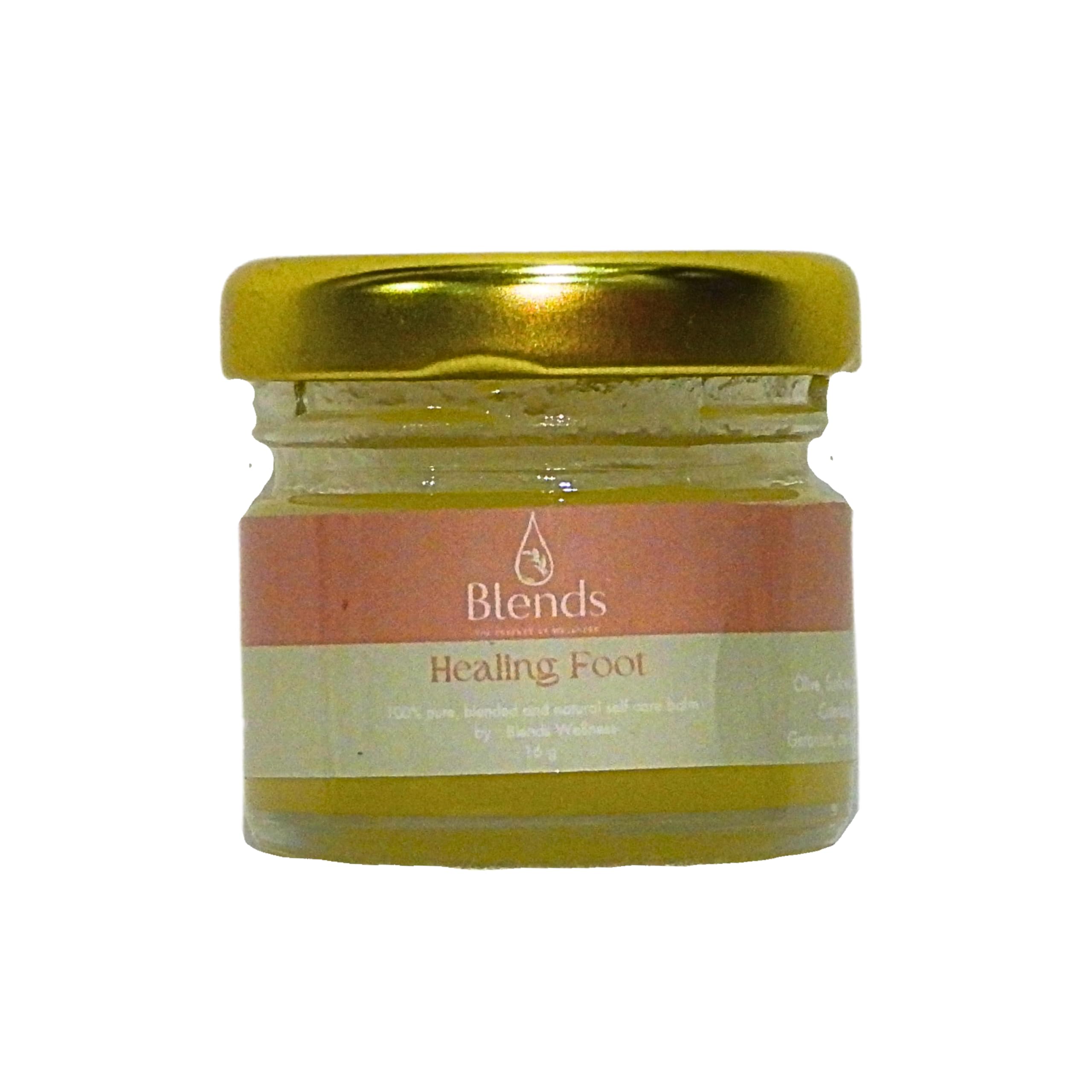 BLENDS Natural Healing Foot Balm, Moisturizing Cream for Dry, Rough and Cracked Heels 16 gm