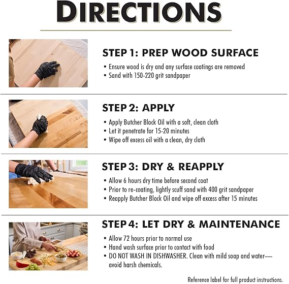 Watco 16 Oz. Butcher Block Oil & Finish - 1 Each