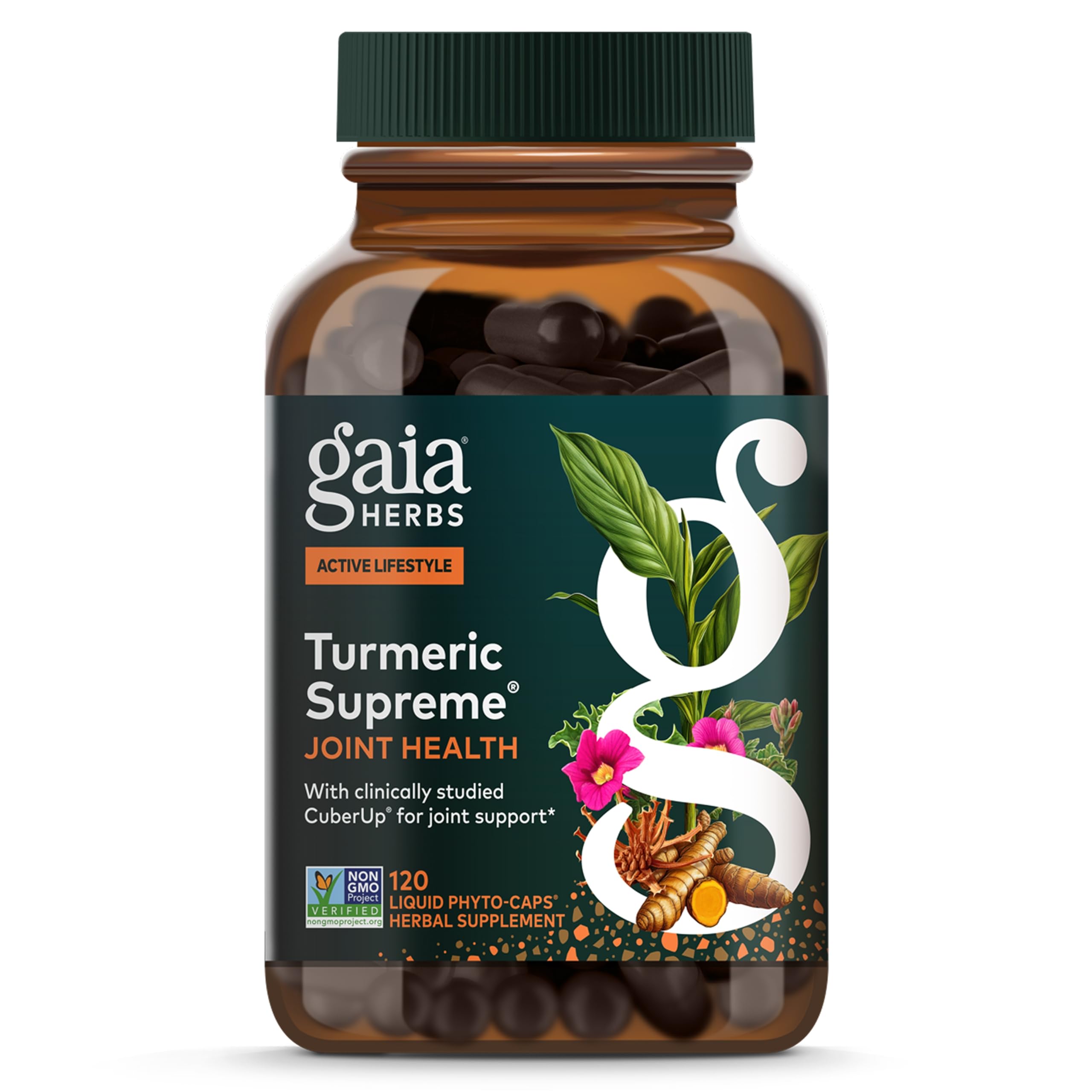 Amazon.com: Gaia Herbs Turmeric Supreme Joint Health, 120 Vegan