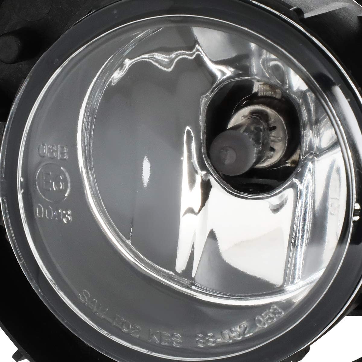 DNA MOTORING FL-OEM-0052 Factory OE Style Fog Light Driver & Passenger Side Enhance visibility [Compatible with 08-18 Frontier (With Plastic Bumper) / 05-15 Xterra]