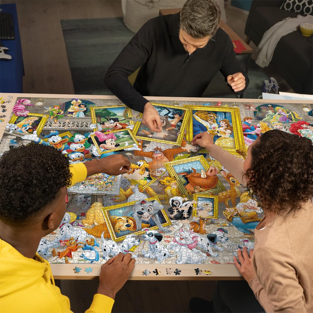 Ravensburger Puzzle 17432 - Mickey als Künstler - großes 5000 Teile Puzzle mit vielen bekannten Disney-Figuren, eine tolle Herausforderung für Disney-Fans und Puzzle-Profis ab 14 Jahren
