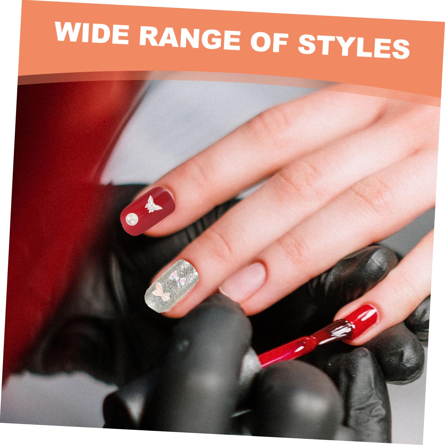 BELLIFFY 1 Box Rivet Ornaments Nail Charms Bulk Nail Decorations 3D Nail Charms for Nail Art Nail Art Jewels and Charms Nail Jewels Nail Charms Cool Nail Charms for Nails