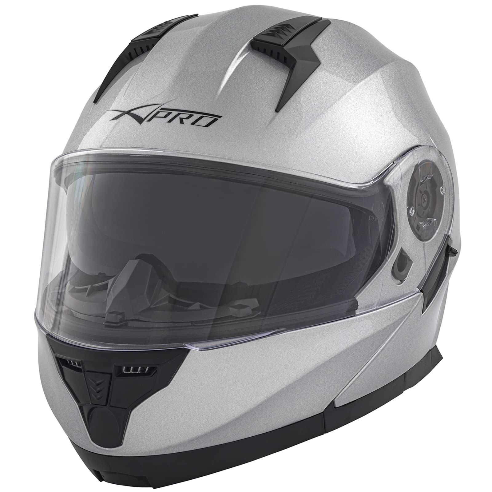 Casco Moto Modulare Apribile Touring Sport Visiera Parasole