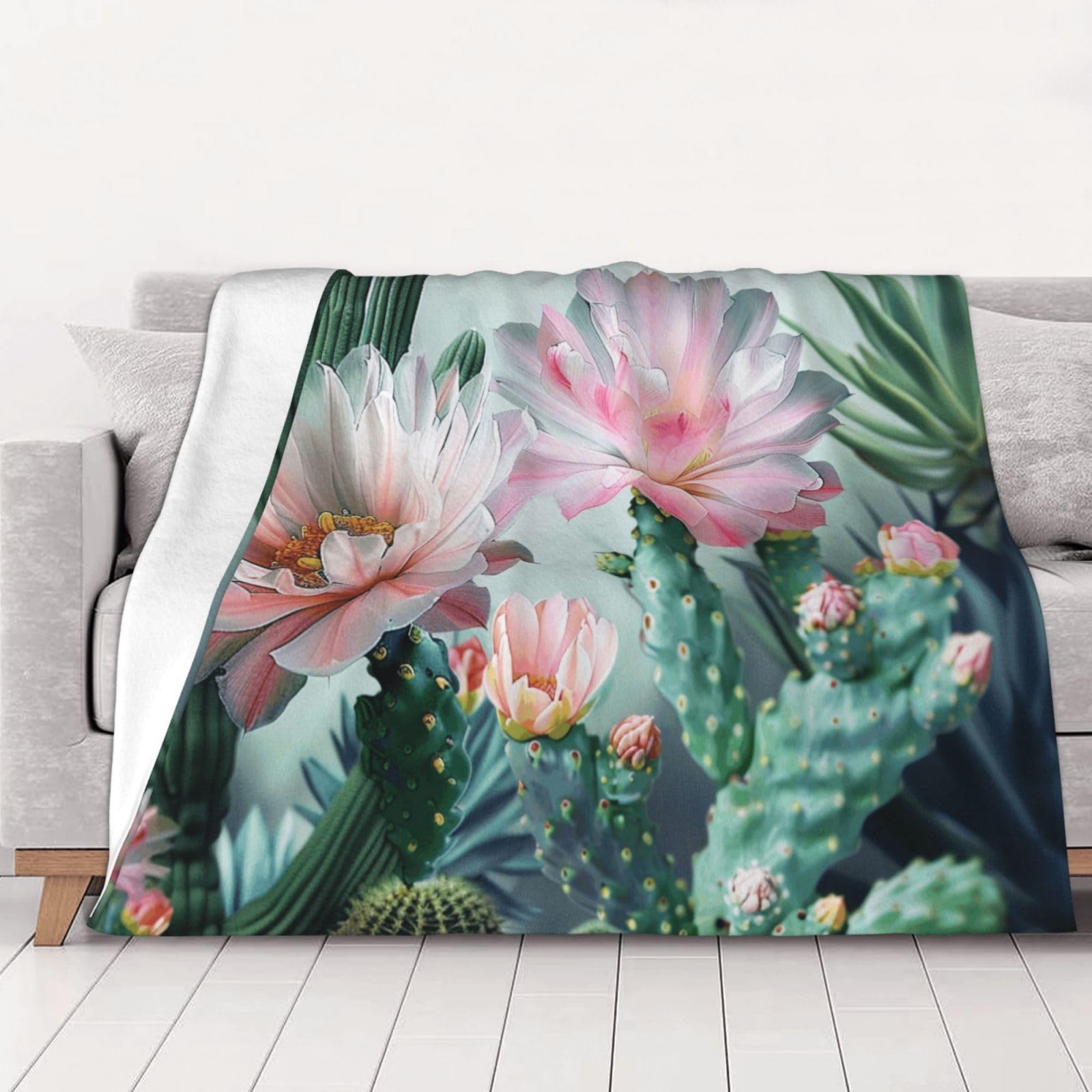 Couverture en flanelle douce pour des soirées cocooning au canapé
