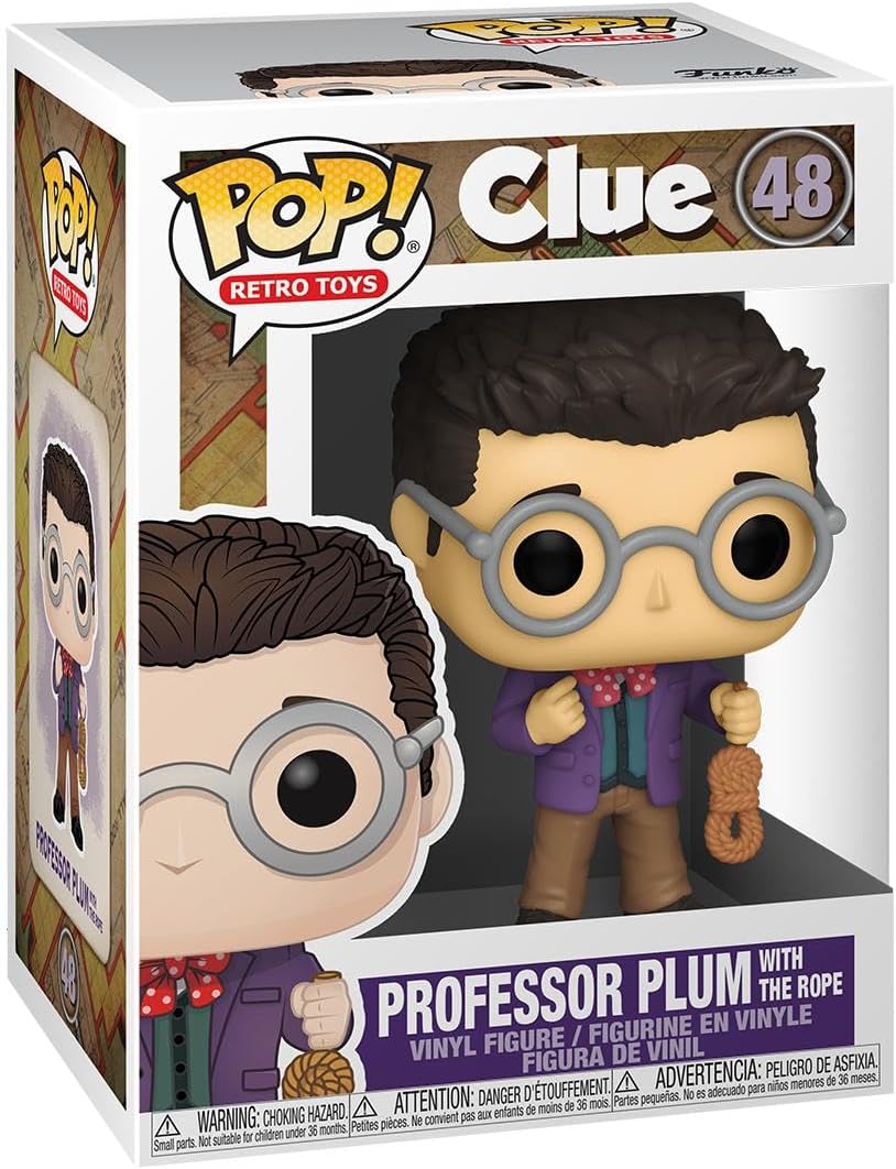 Funko Pop! Retro Toys: Clue - Miss Scarlet with Candlestick