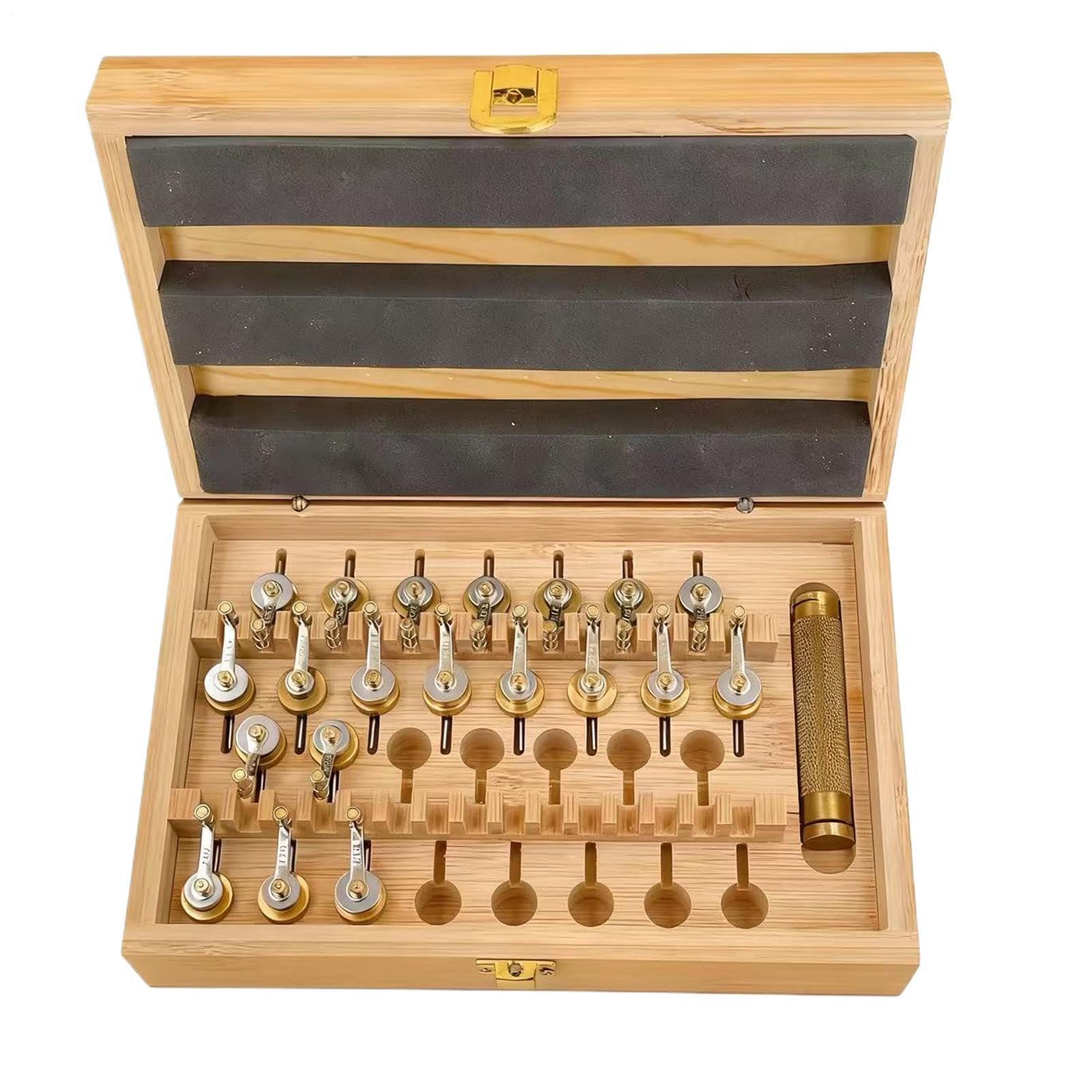 Set de Enrollador de Muelle Real para Relojes Accesorios De Muelle Real | Kit de Reparación para Relojes de Pulsera Para Mantenimiento Reparación Hogar Industria Relojero De