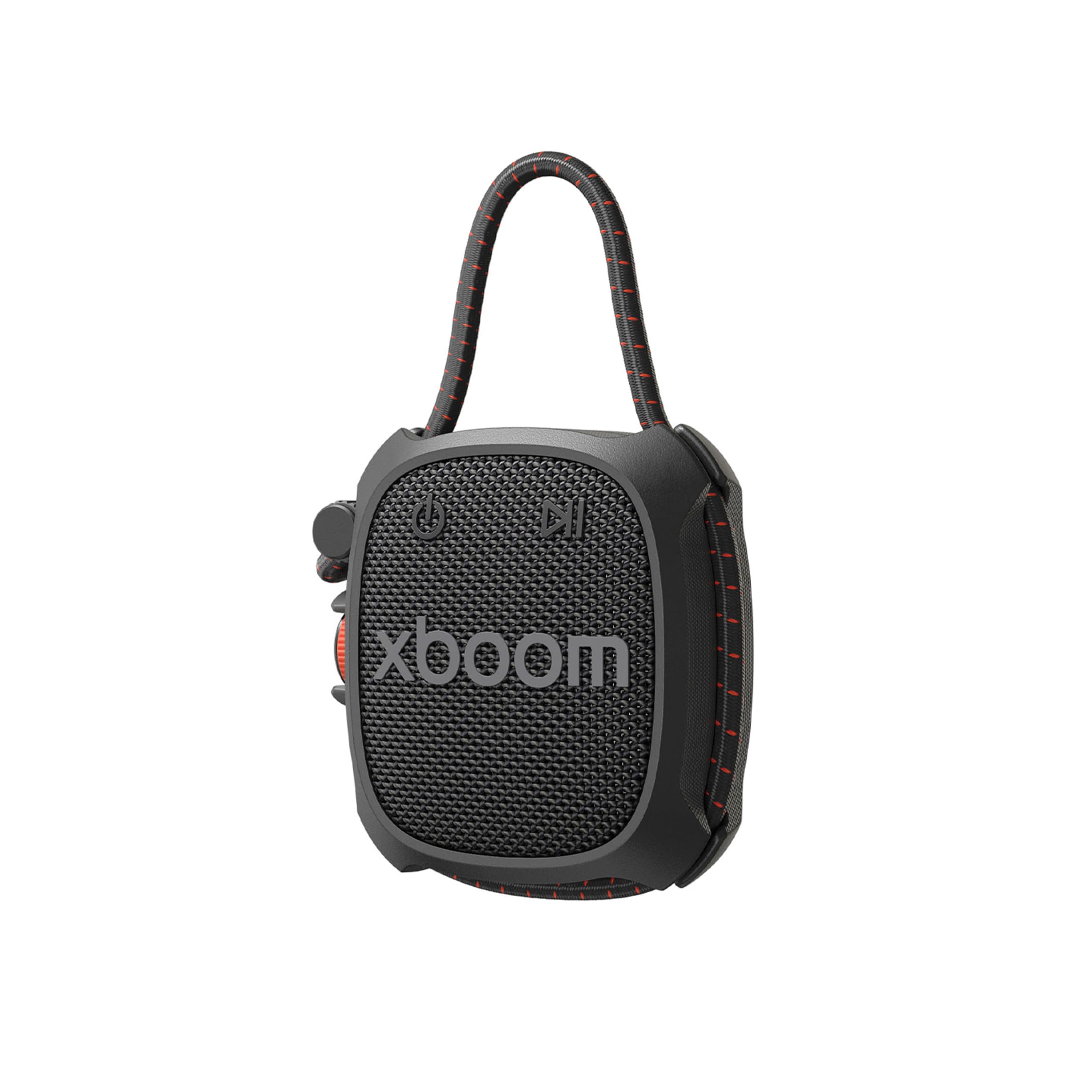 LG xboom Rock by will.i.am | Altavoz Bluetooth | Sonido Exclusivo xboom con diseño Resistente y Compacto | Negro