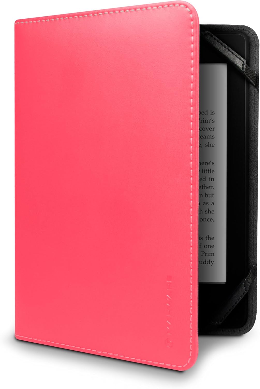Marware EcoVue Genuine Leather Case Cover for Kindle, Pink