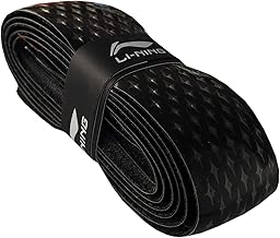 Li-Ning Badminton Racquet Replacement Cushion Grip (Black)