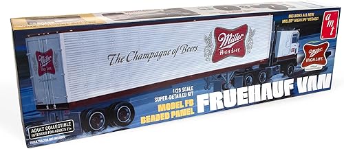 Miniatura 2 de AMT Fruehauf - Semirremolque de 40 pies (Miller Beer) a escala 125