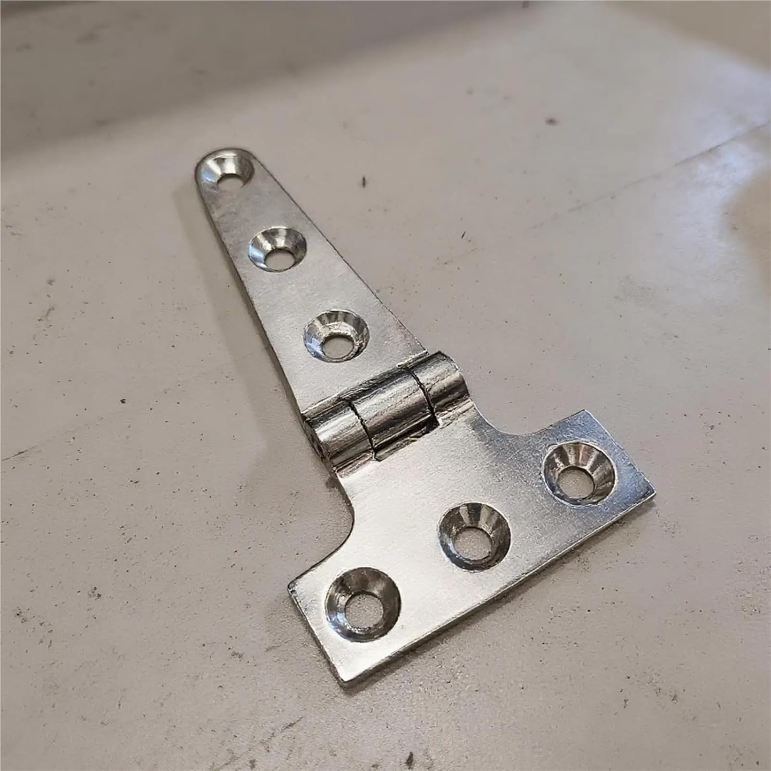 Stainless Steel Boat Hinges Stainless Steel Door Hinges Heavy Duty T Type Hardware Thick Boat Barn for Hatch Yacht Kitchen Entry Furniture