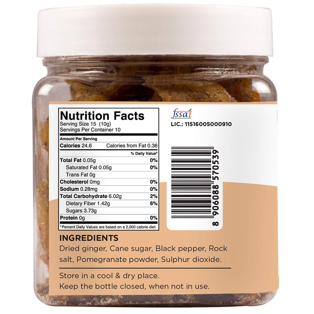 Goosebumps Pickles Masala Ginger After Meal, 150 g - Image 4 thumbnail