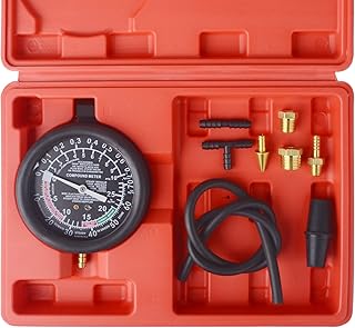 DAYUAN Carburetor Carb Valve Fuel Pump Pressure Vacuum Tester Gauge Test Tool Kit