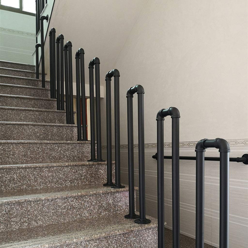 Rampe d'escalier industrielle anti-chute pour la sérénité des parents et seniors