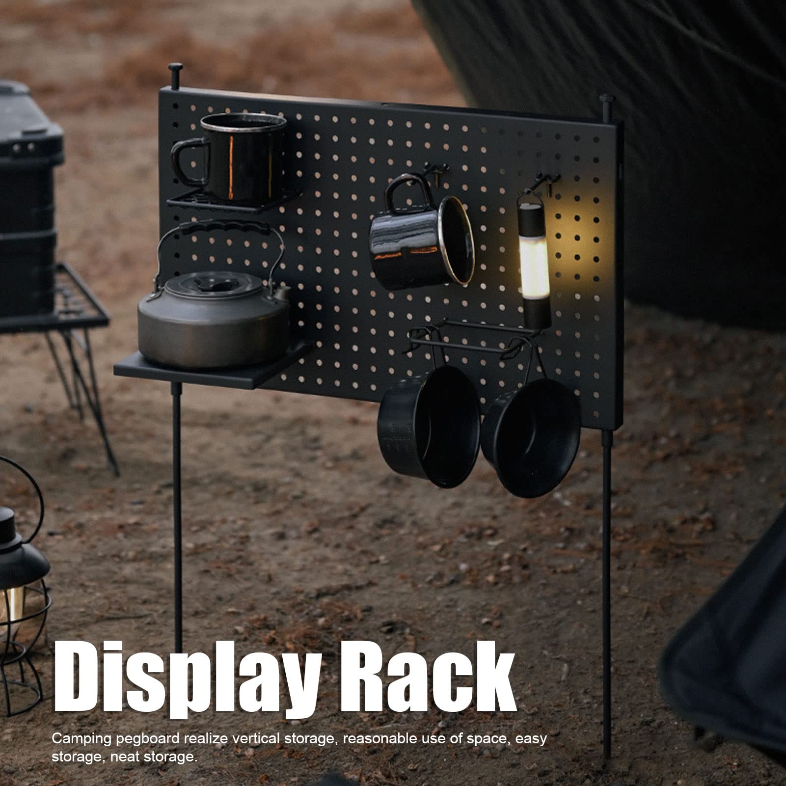 Amazon.com: Pegboard Combination Kit,Camping Pegboard Display Rack