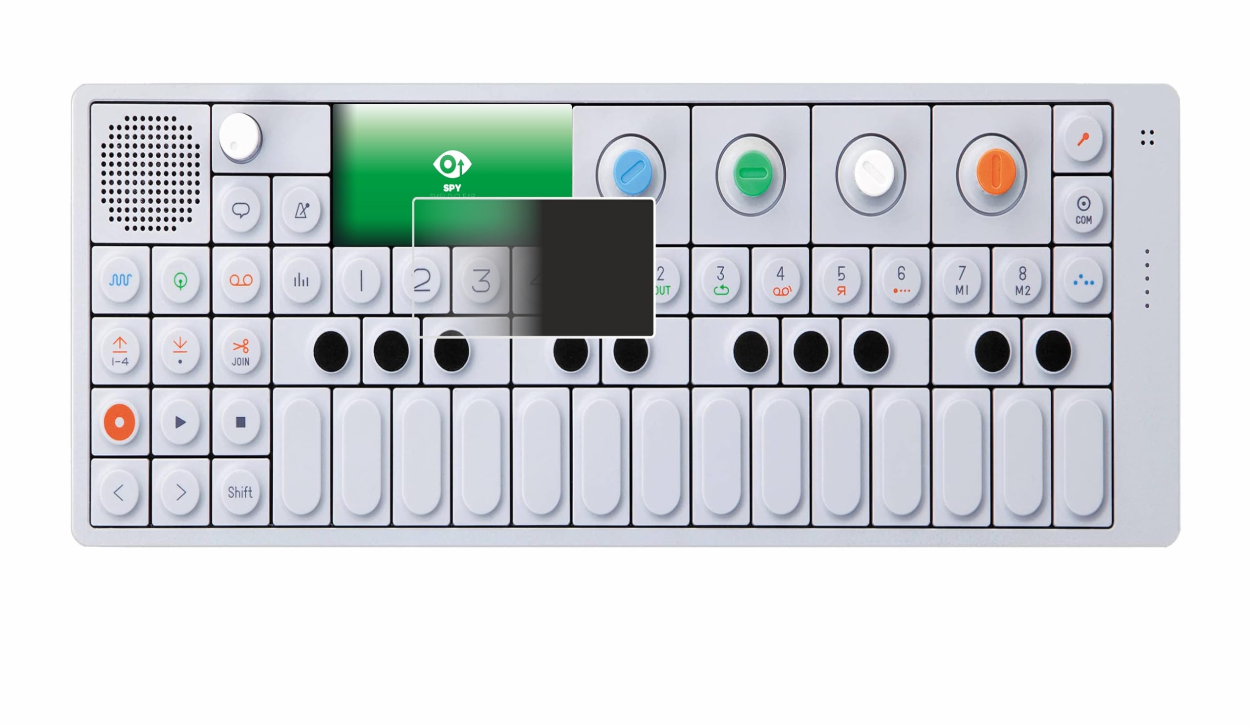 upscreen Privacy Screen Protector compatible with Teenage Engineering OP-1 Sampler & Controller - Anti-Spy Screen Protection