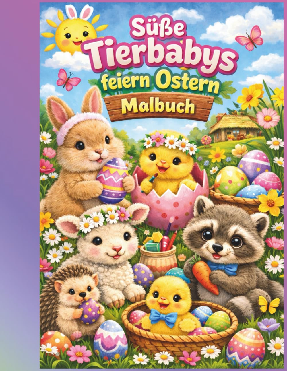 Das süßeste Oster Malbuch der Welt: Tierbabys, Osterhasen & Küken zum Ausmalen: Ostern Malbuch Kinder – Süße Tierbabys Malbuch | Osterhase Küken Tiere Ausmalbuch