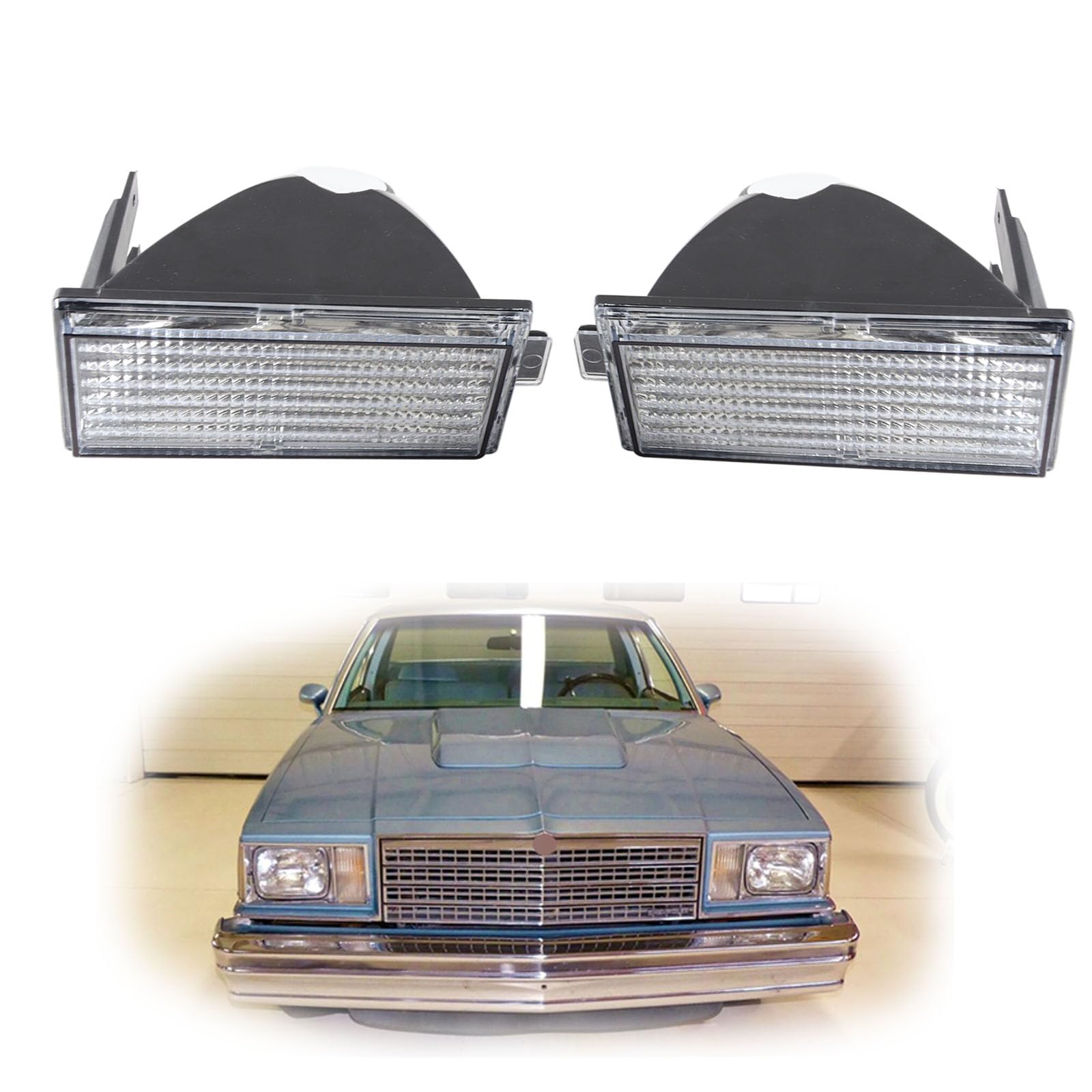 Compra Online De Luzes Do Marcador Frontal Do Carro Giram Indicadores