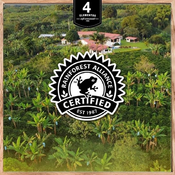 Café 4 Elementos, Grano Entero, Tostado Medio, 100% Arábica miniatura 8