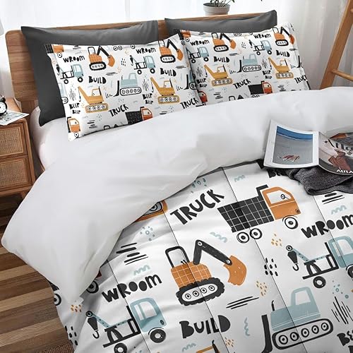 Miniatura 9 de Juego de edredón de hongos para niños, adolescentes y adultos, tamaño Queen, juegos de ropa de cama de microfibra lavada con agua con 1 edredón y 2