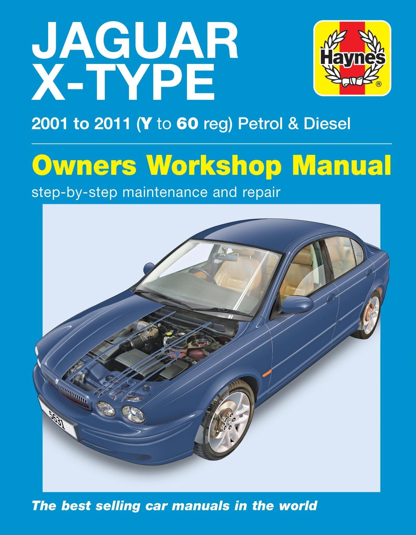 Jaguar X Type Petrol & Diesel (01 - 11) Repair Manual (Paperback)