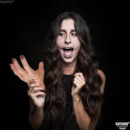 Miniatura 9 de KatchOn, Wednesday Thing Hand Addams Family – Mano grande de Wednesday Addams Thing Hand | Accesorio de mano para decoraciones de Halloween de la