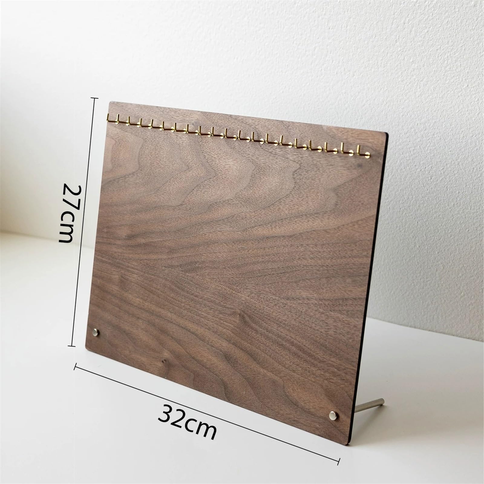 Organizator biżuterii Stojak na organizery MDF z 20 haczykami