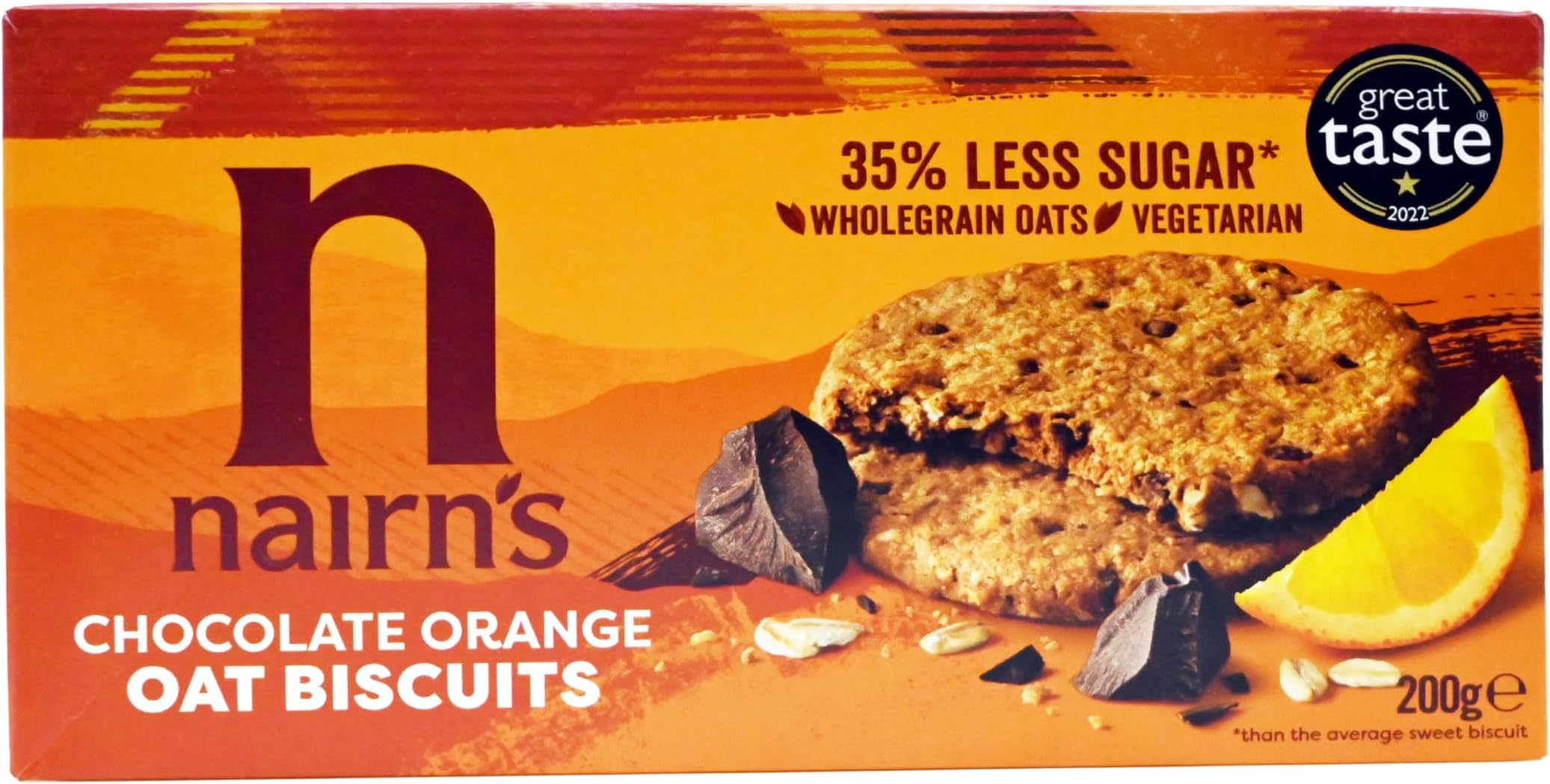 Chocolate Orange Oat Biscuits (200gm)