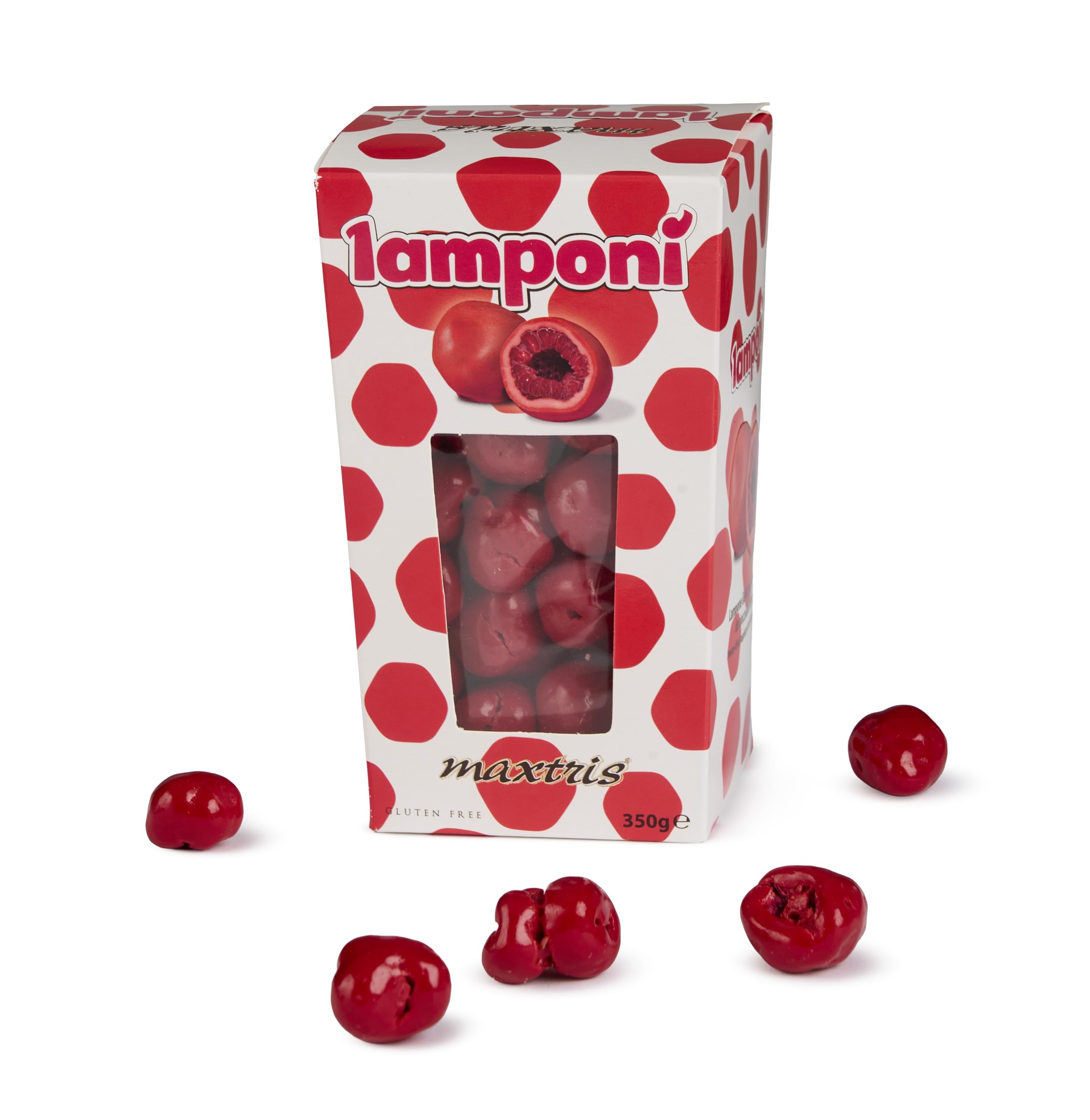 Maxtris Lamponi Rosso. scatola 350 g