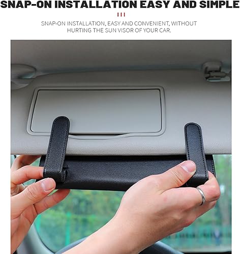 Miniatura 5 de Soporte para pañuelos de automóvil, tablero y sombrilla, productos de cuero para el interior del automóvil, caja de reposabrazos ampliamente