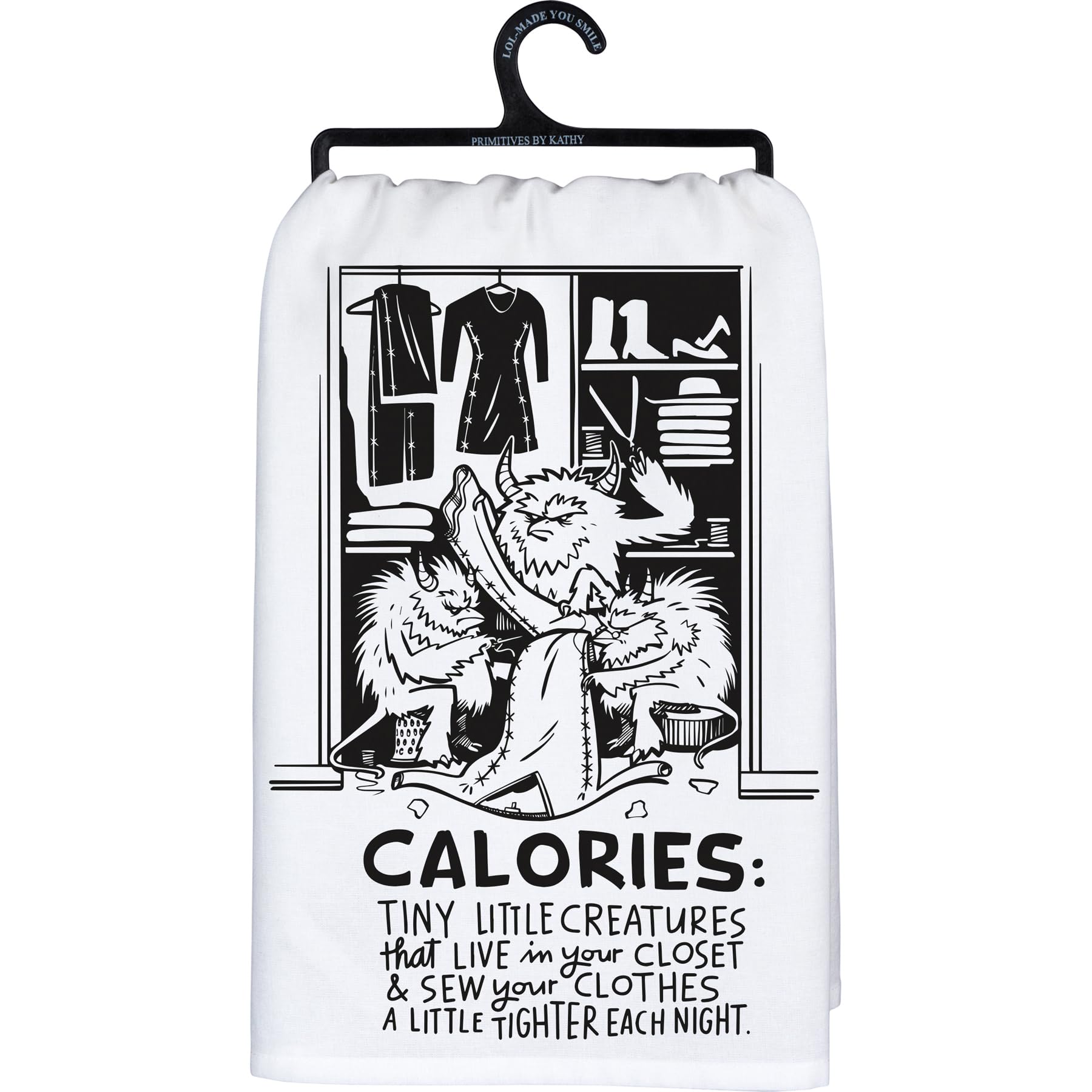 Serviette de cuisine coton Primitives by Kathy solution anti ennui decoration