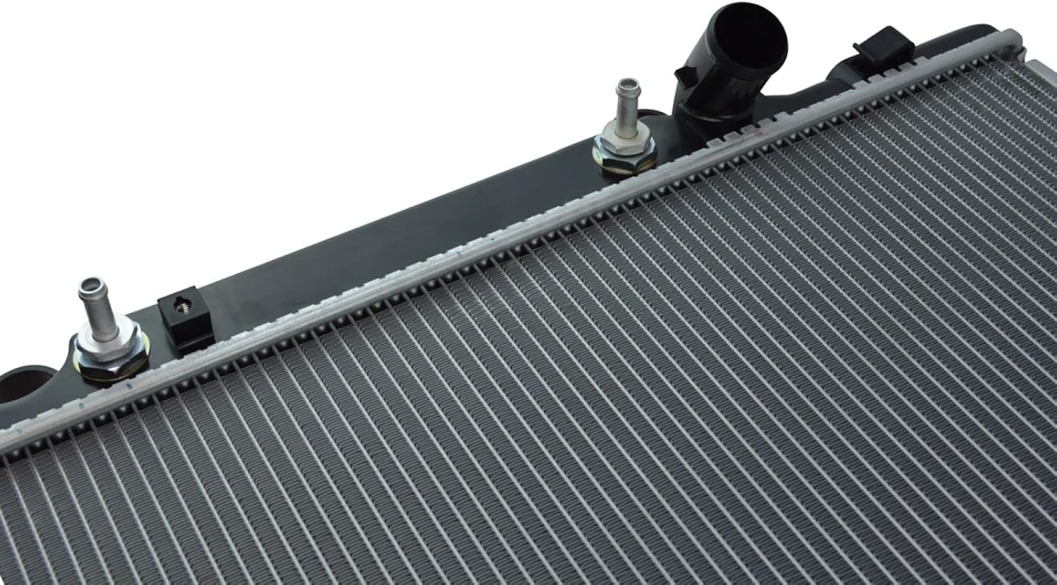 TRQ Radiator 1 Row Aluminum Core 25.5 Inch Core Compatible with 2003-2009 Toyota 4Runner 4.7L V8 2003-2009 Lexus GX470 4.7L V8