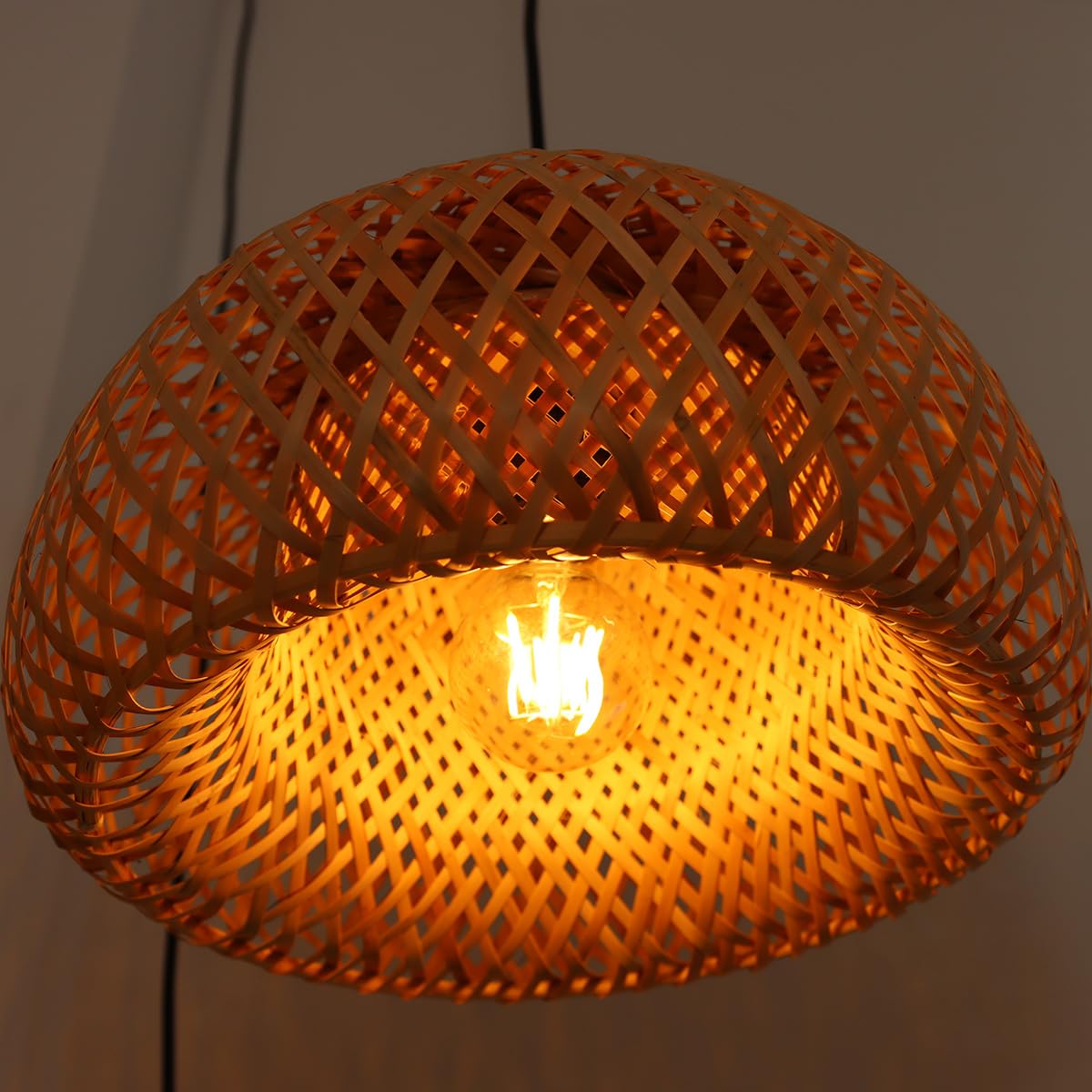 Hanglamp 31296: Landelijk, Modern, Metaal, Riet