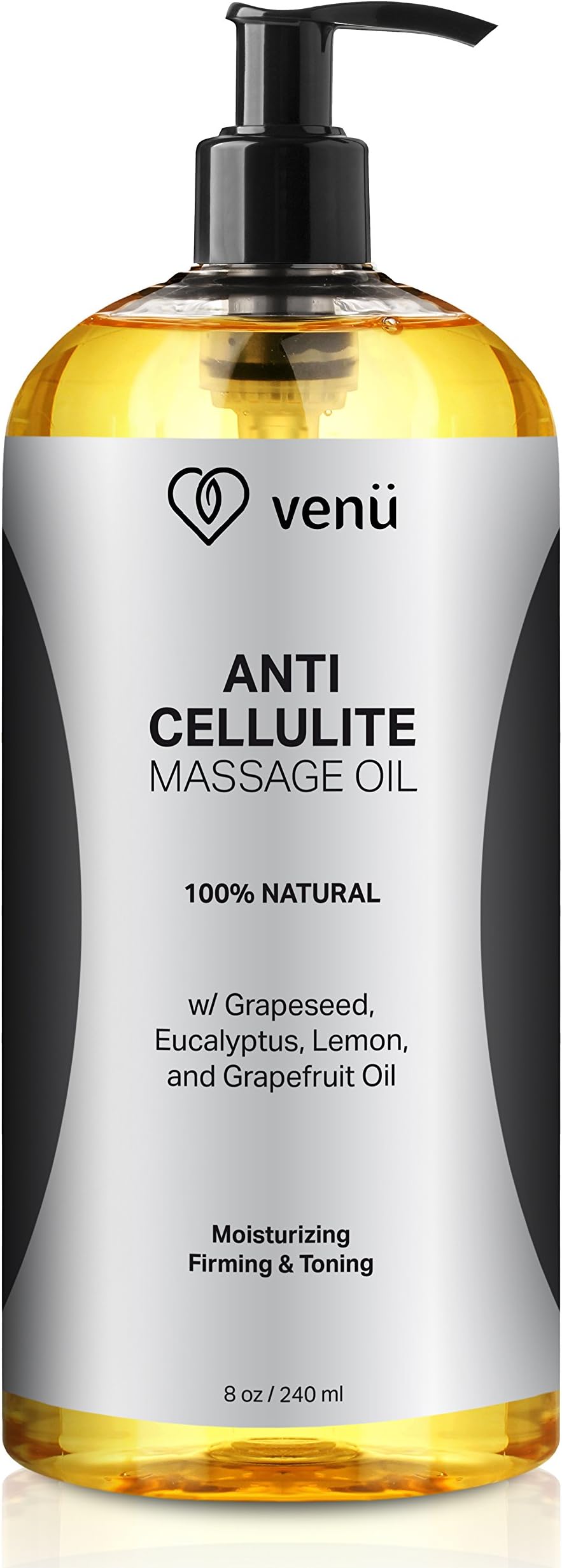 Anti Cellulite Treatment Massage Oil - Deep Penetrative Formula Skin firming and tightening - Helps Break Down Fat Tissue Stretch Mark Removal Cream