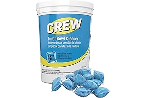 CREW CBD540731 Toilet Bombs Cleaner Packets Foam & Dissolve to Leave Toilet...