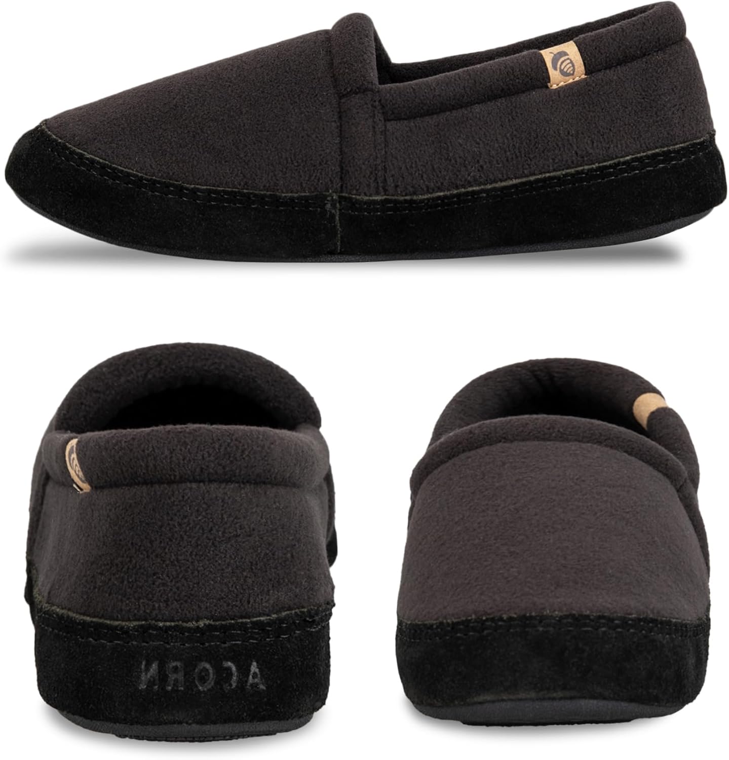 Acorn Men's Memory Foam Slippers