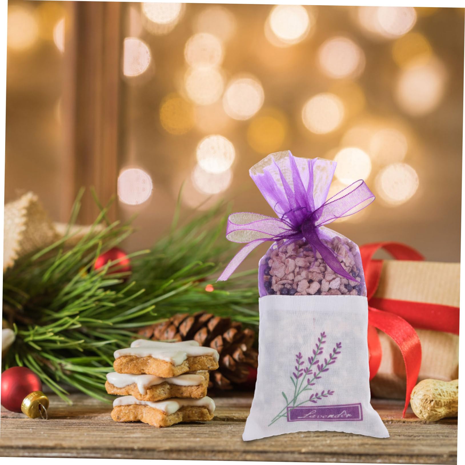 MAGICLULU 72piezas Bolsitas De Lavanda Aromáticas Diseño Floral Saco De Fragancia Para Relajación y Sueño Color Morado Oscuro Morado Oscuro y Púrpura