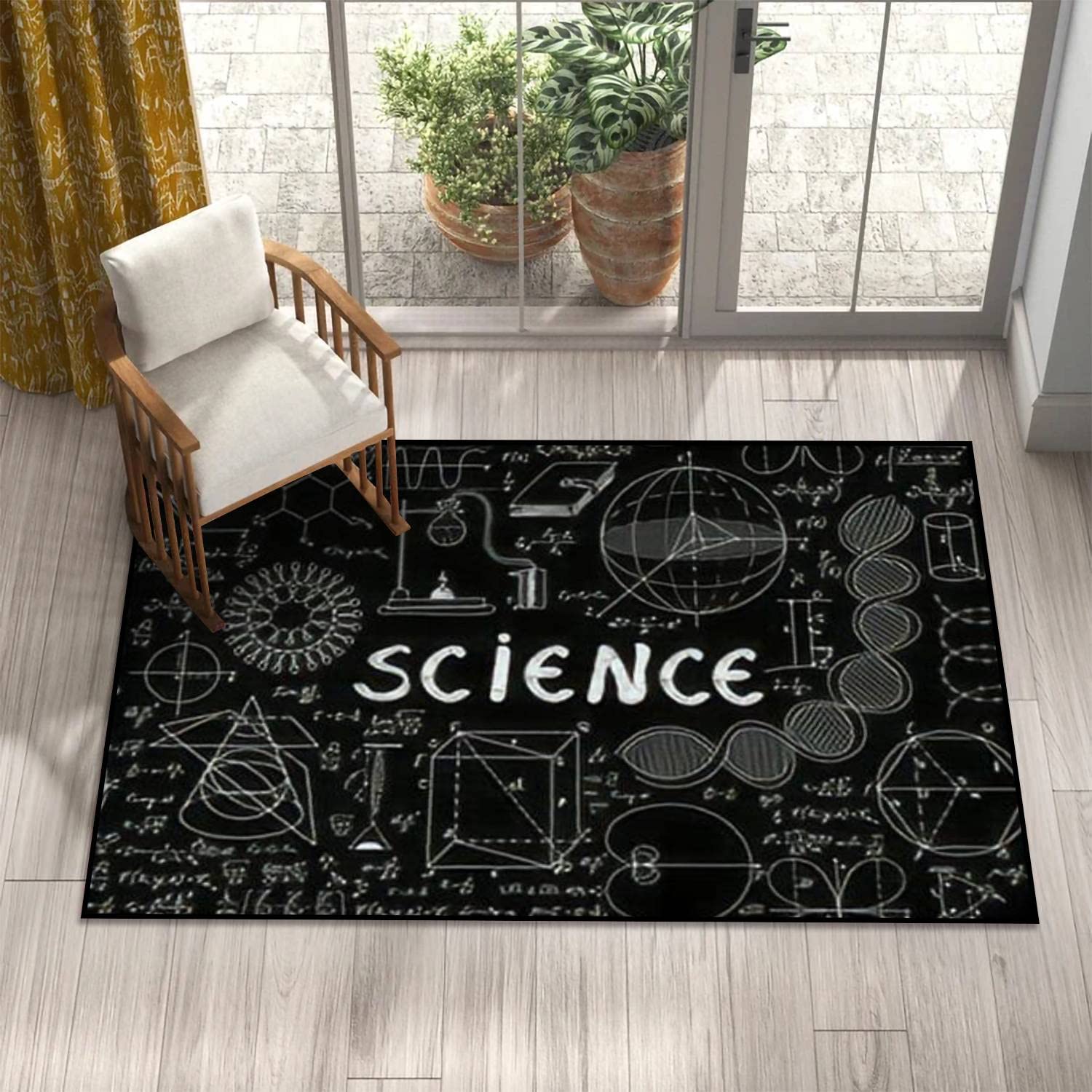 A Science Lab Rug Science Classroom Rugs Primary Pictures Colorful Drawings Educational