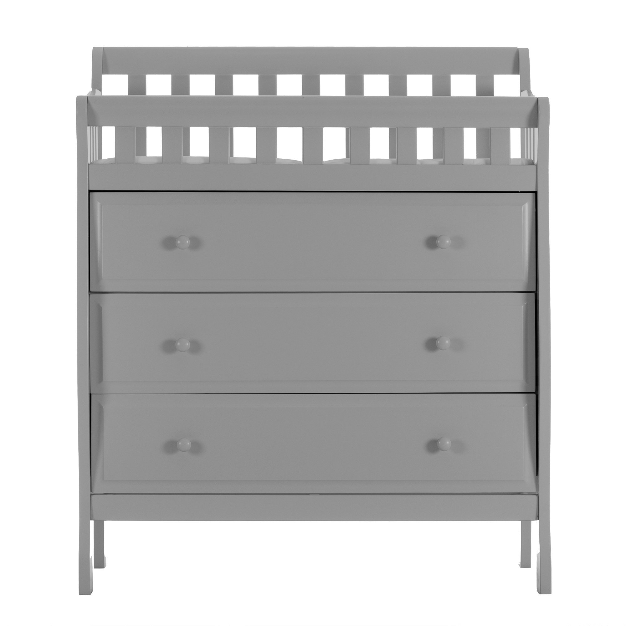 Dream On Me, Marcus Changing Table and Dresser, Grey Small (Pack of 1)
