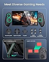 Vista 6 de TRANSNOVO Switch 2 Controllers for Nintendo Switch 2,Handheld Switch Joypad Replacement, One-Piece Switch Handheld Controller