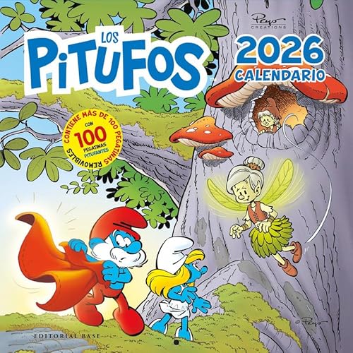 Calendario Los Pitufos 2026