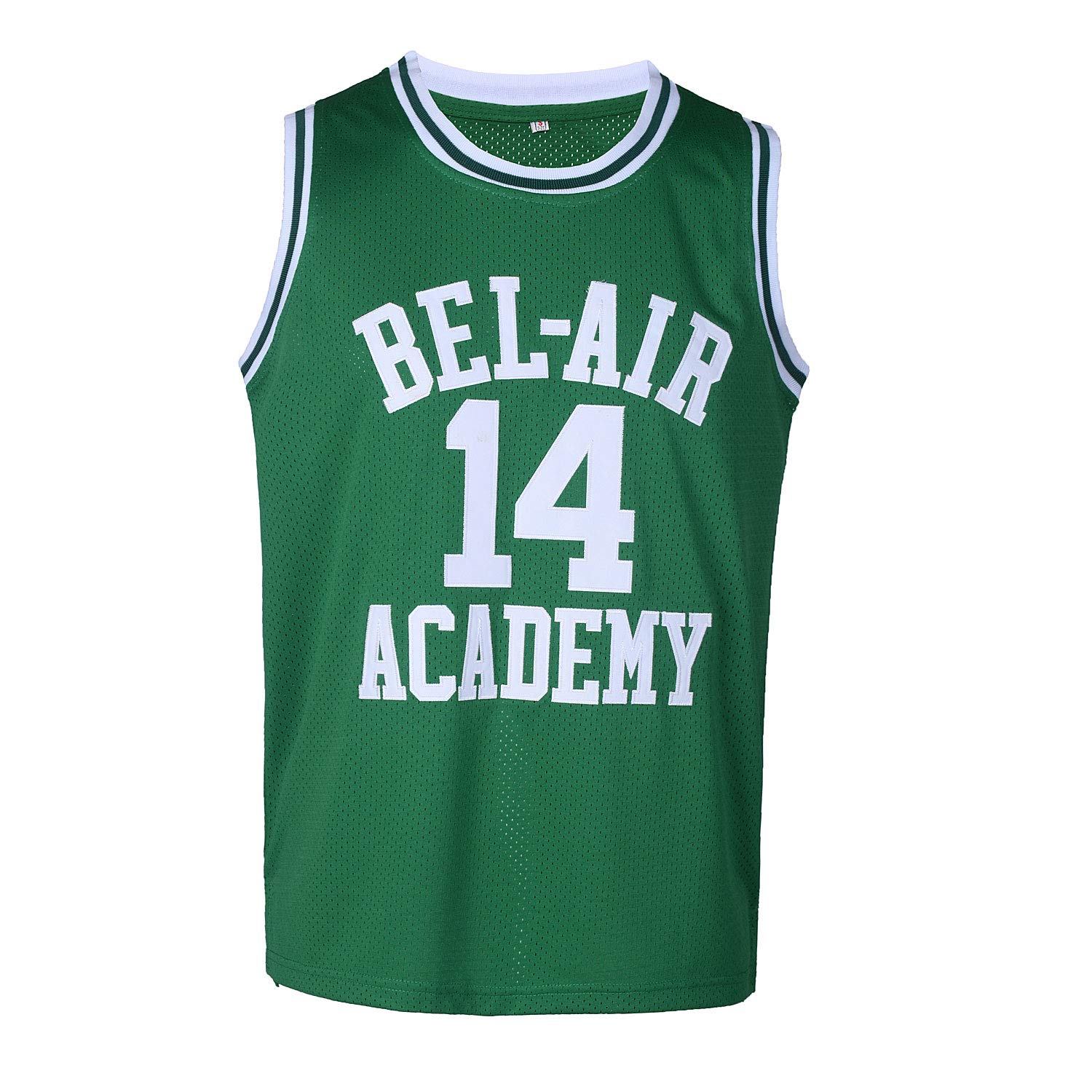 CAIYOO #14 The Fresh Prince of Bel Air Academy Basketball Jersey for Men 90S Hip Hop Clothing for Party