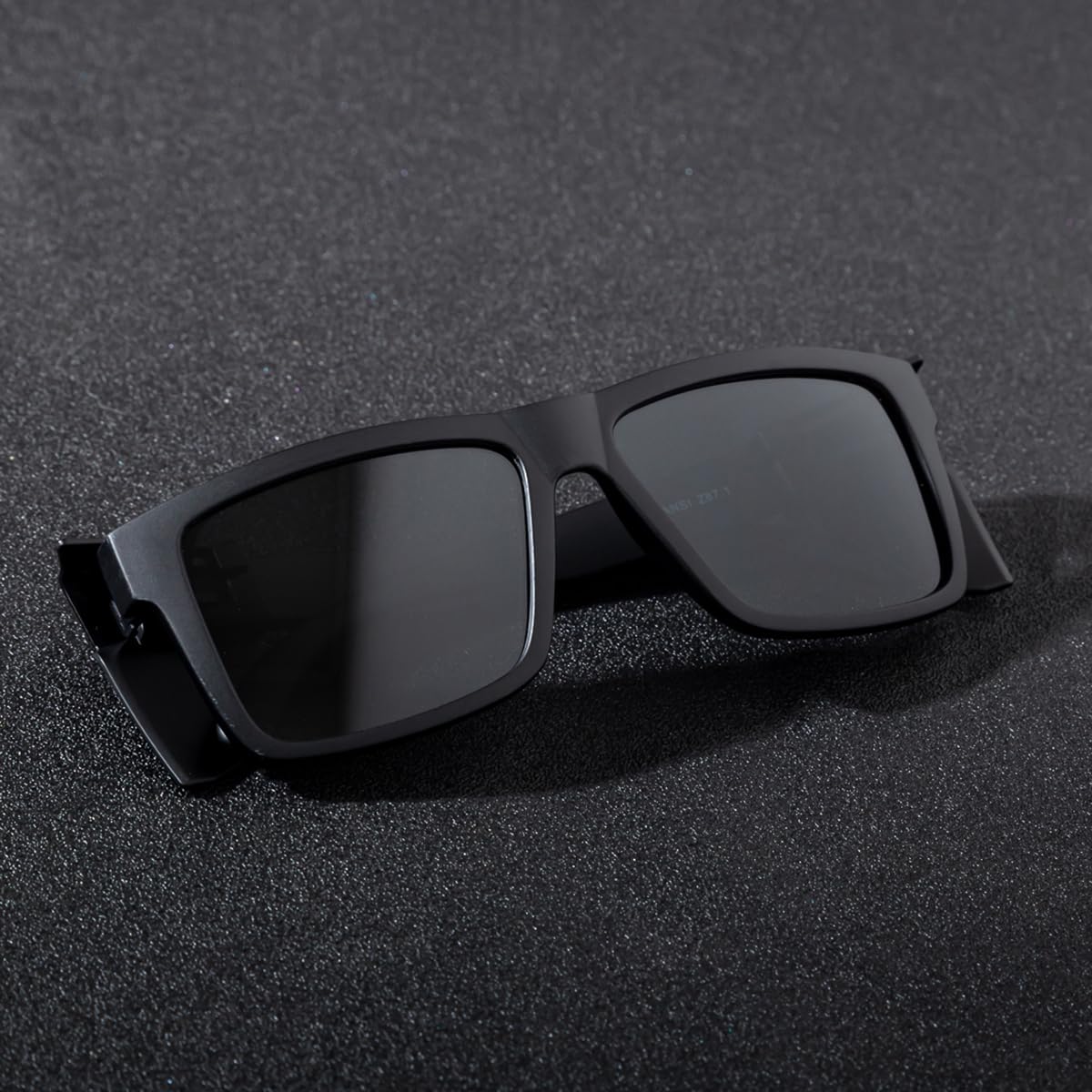 Polarisierte Sicherheitssonnenbrille für Herren und Damen, hochschlagfest, ANSI Z87UV400-Schutz mit Seitenschild