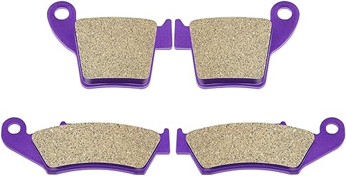 SCITOO Pastillas de freno de fibra de carbono para Honda CR125R, Honda CR250R, Honda CRF250R, Honda CRF250R, Honda CRF250X, Honda CRF450R, Honda