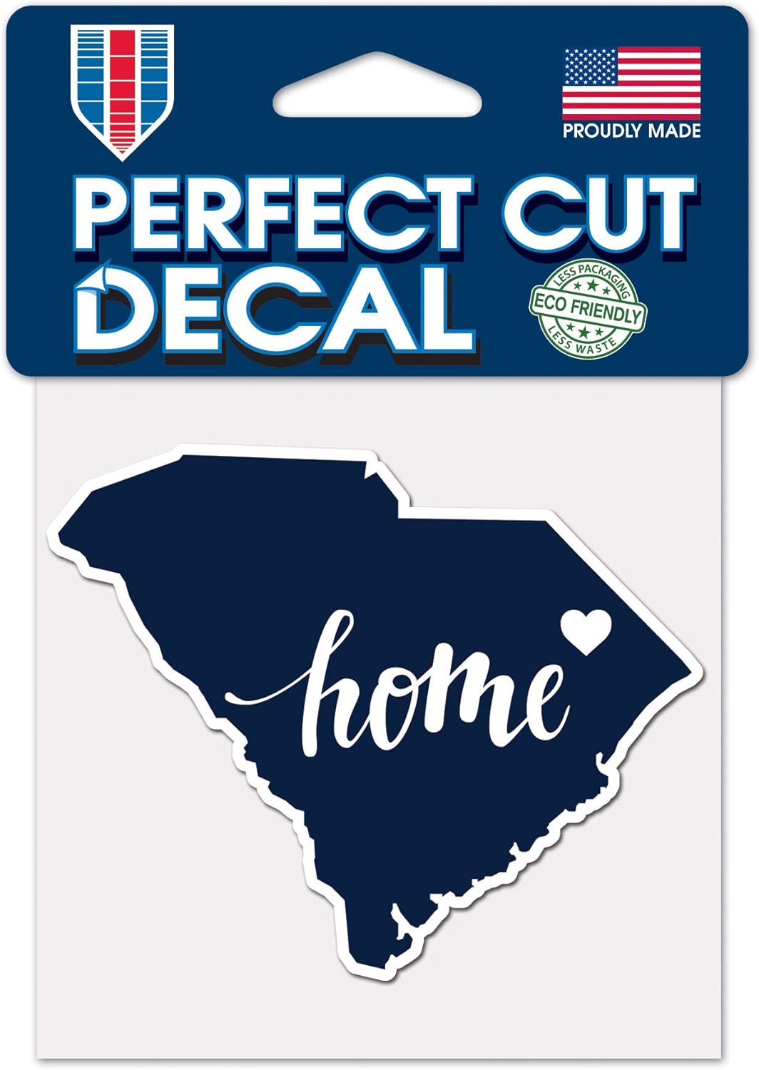 WinCraft Destination South Carolina State/South Carolina Perfect Cut Color Decal 4" x 4"State/South Carolina Perfect Cut Color Decal 4" x 4", Multi, NA