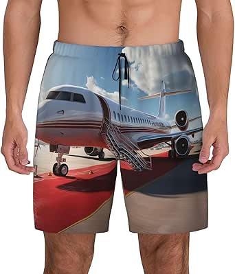 Viodia Men's Swim Trunks With Compression Liner Quick Dry Board Shorts - View #6
